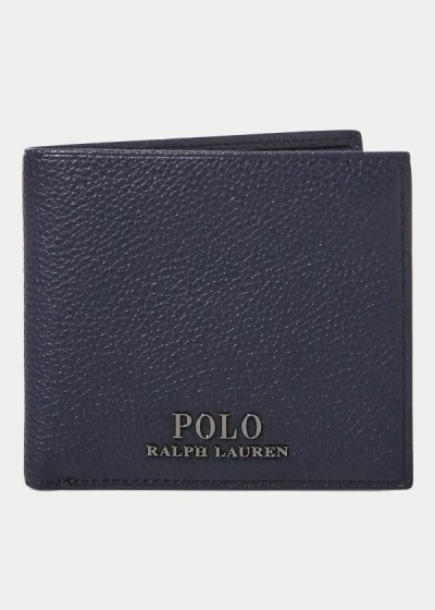 Carteiras Polo Ralph Lauren Pebbled Couro Homem 92570-MBCS